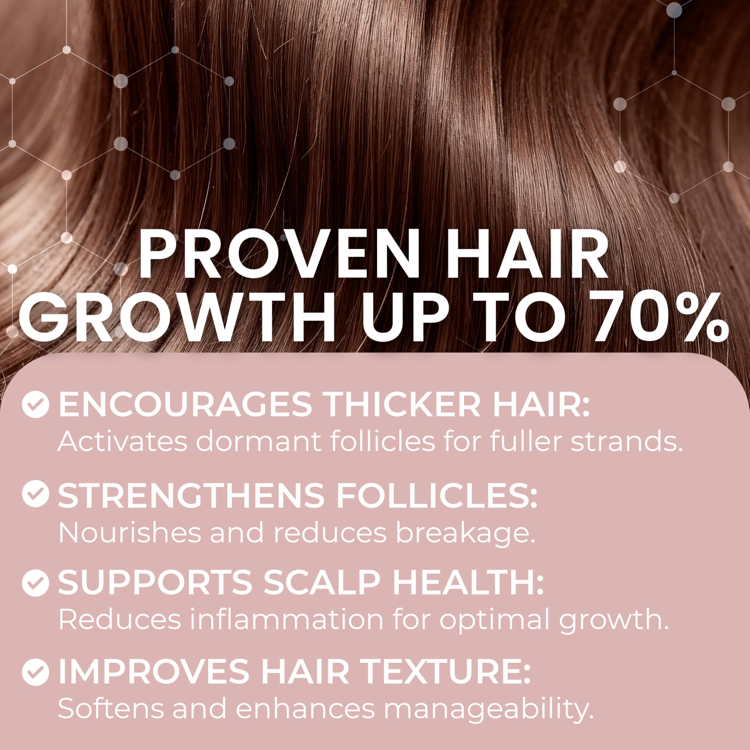 Rida Hair minoxidil 5% formula supports follicle reactivation and regrowth potential.