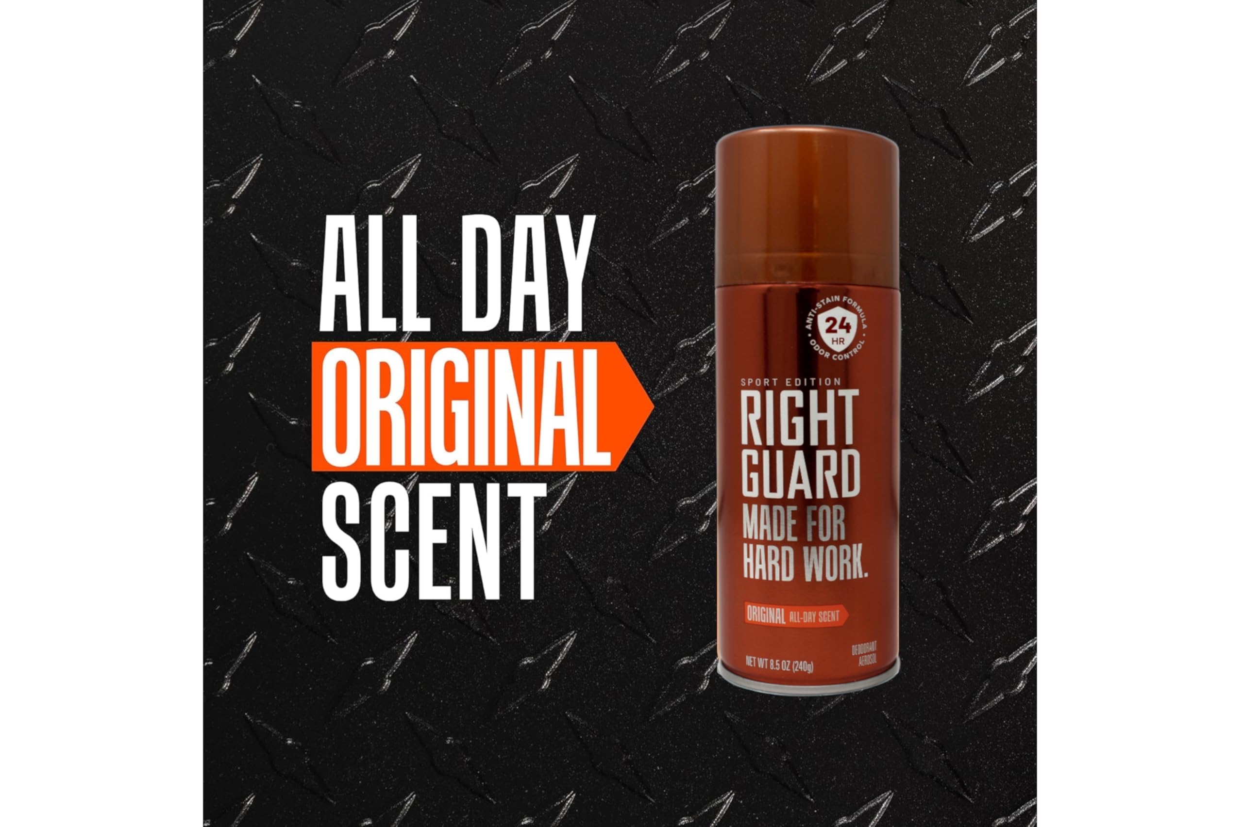 Right Guard Sport Original aerosol daily-use scent for everyday freshness