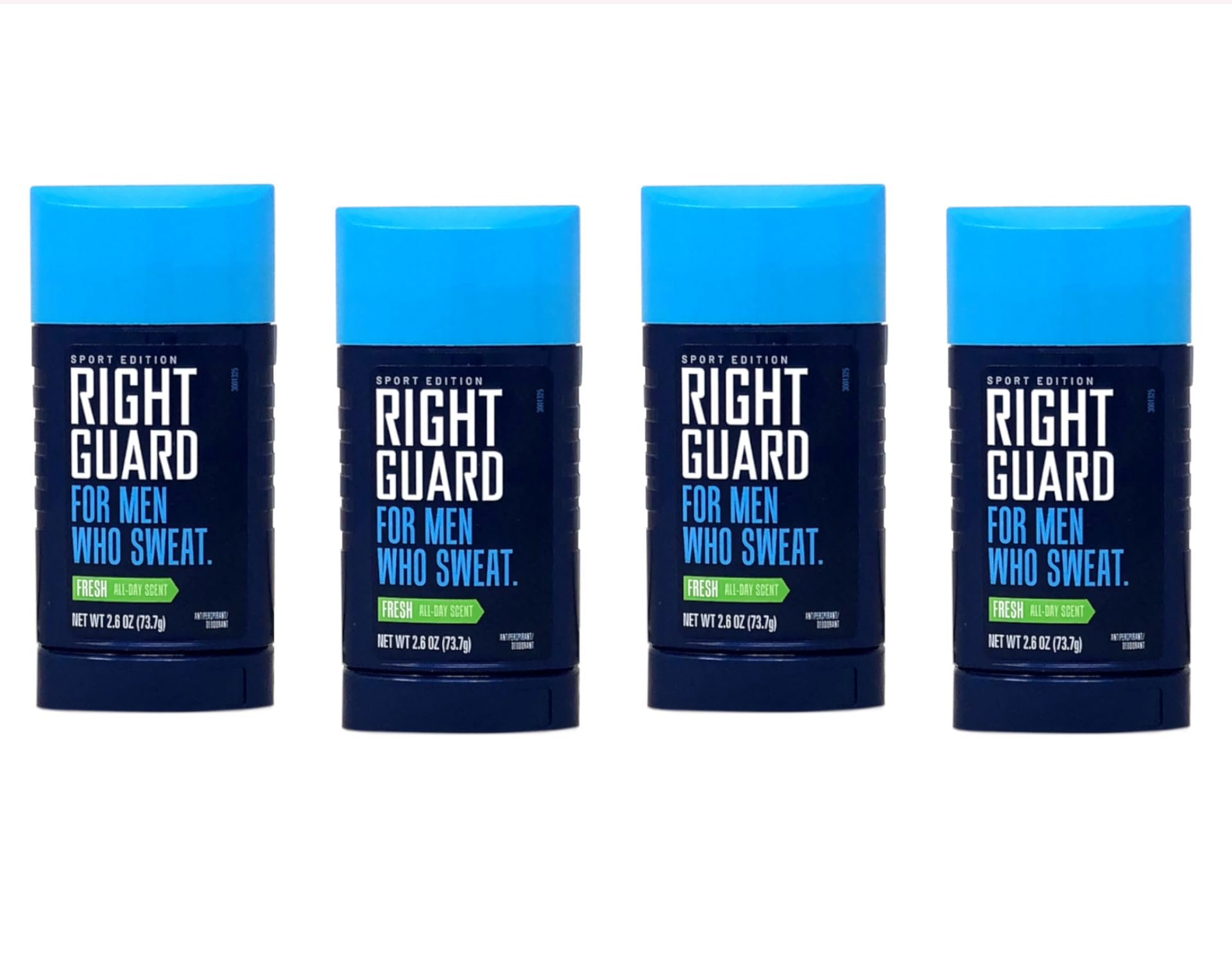 Right Guard Sport Fresh Scent Invisible Solid texture close-up highlights smooth application