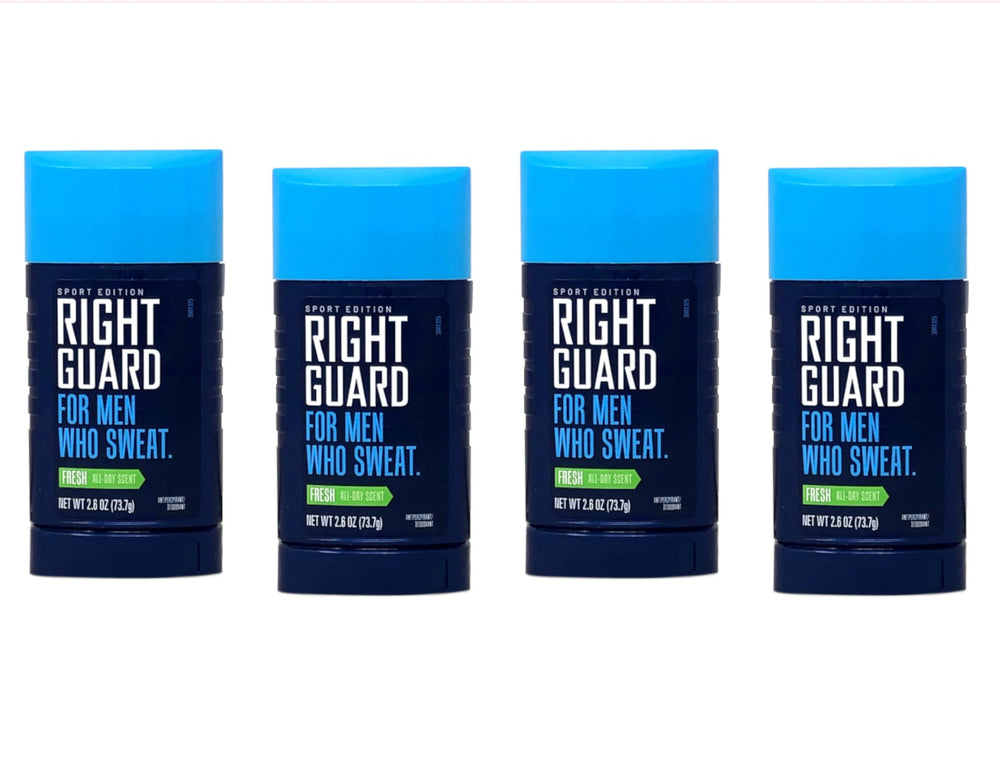 Right Guard Sport Fresh Scent Invisible Solid texture close-up highlights smooth application