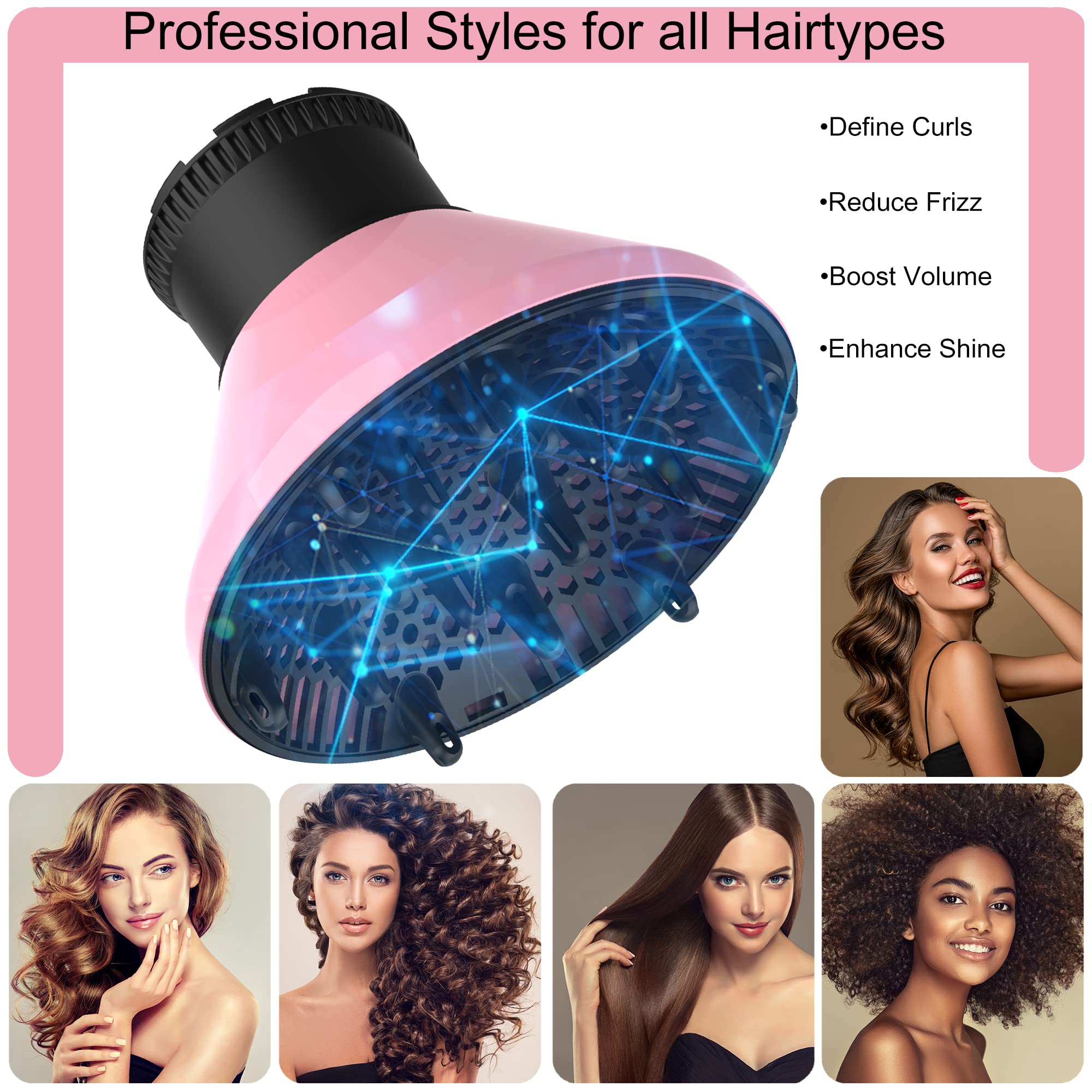 RIJATRAGAR diffuser in action for defined curls and waves