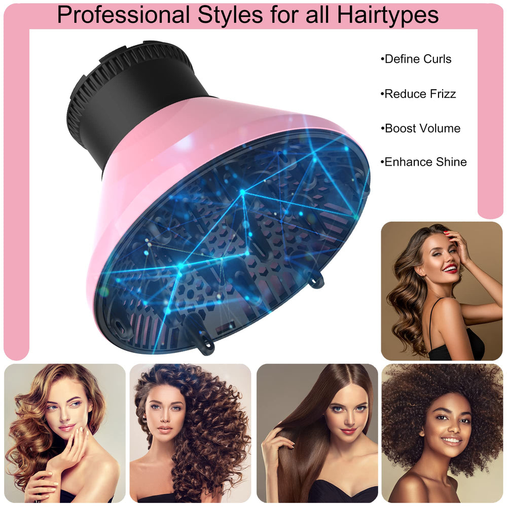 RIJATRAGAR diffuser in action for defined curls and waves