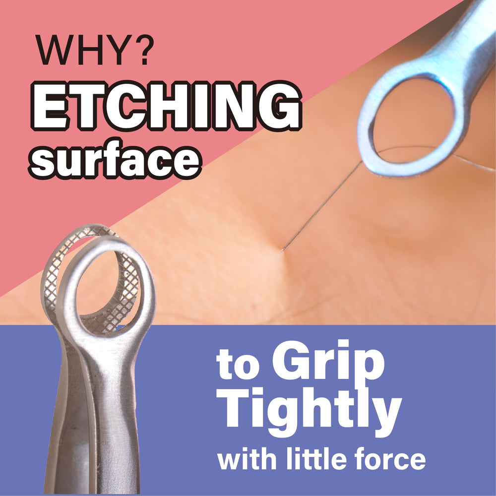 Rinocos durable stainless-steel tweezers ready for long-term use