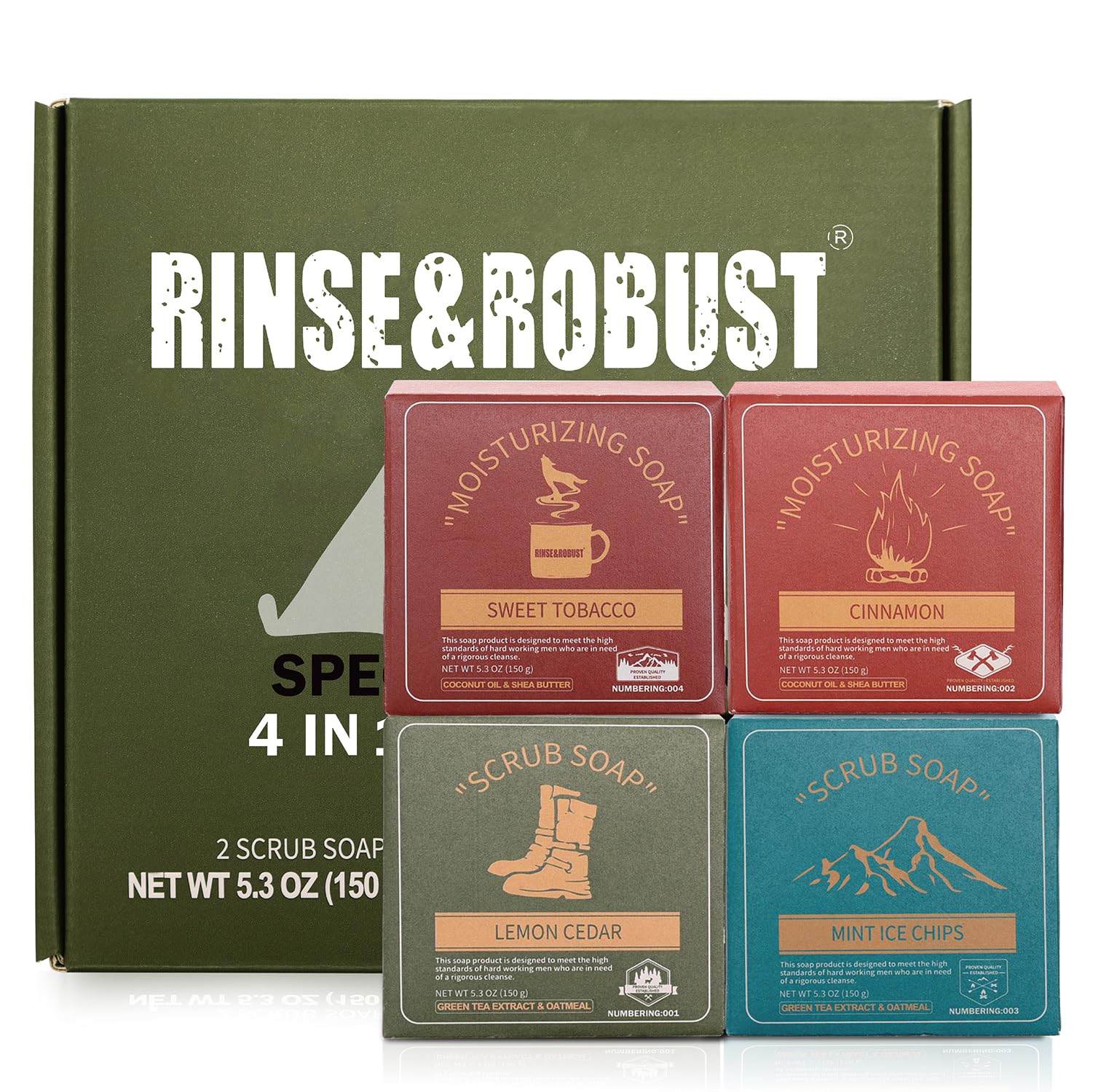 Rinse & Robust gift set for men signals a practical grooming option