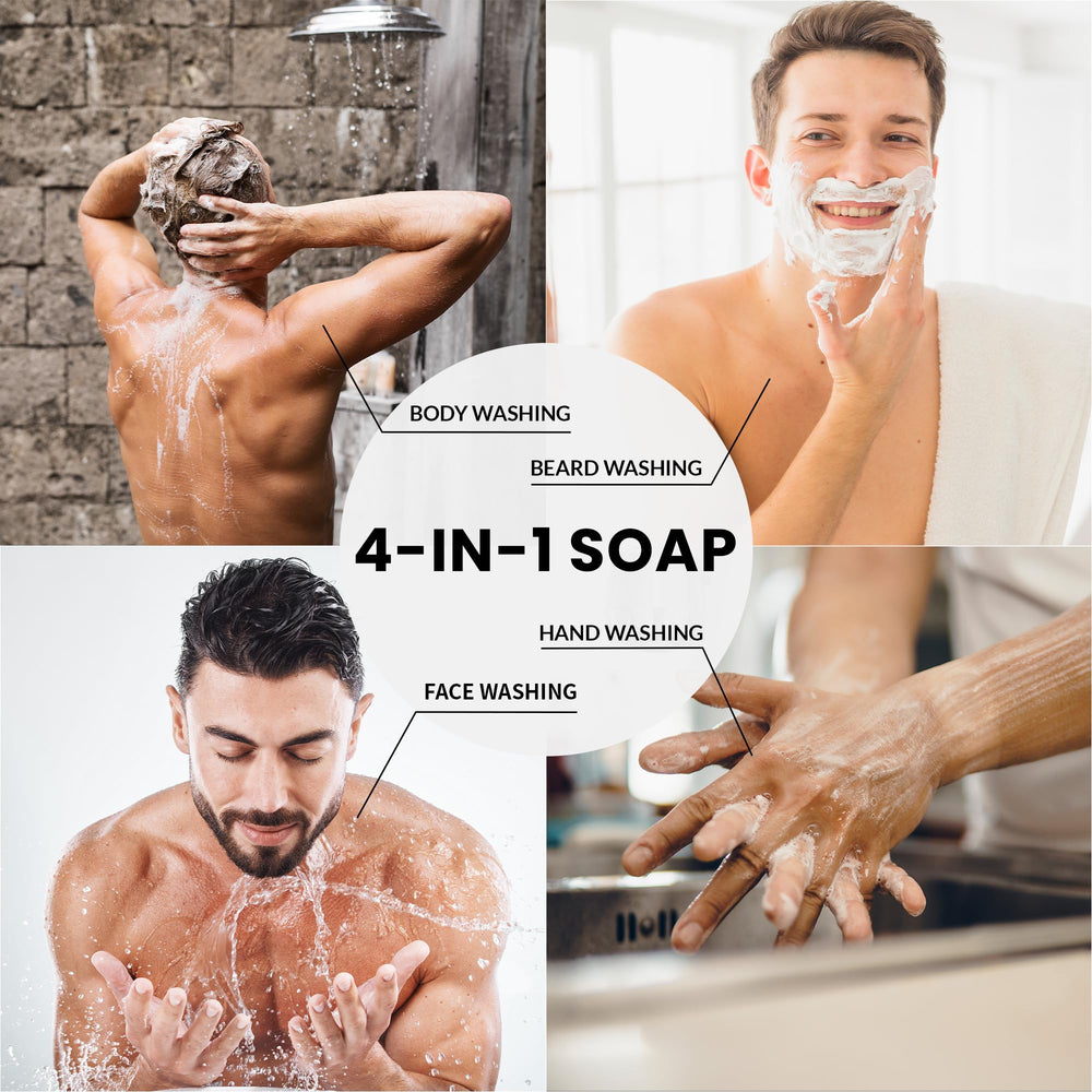Rinse & Robust Snow Mountain wrapper showcases cooling, moisturizing cleansing