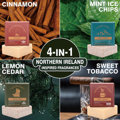 Rinse & Robust Sunrise Coffee & Cigarettes wrapper pairs aromatic scent with cleansing