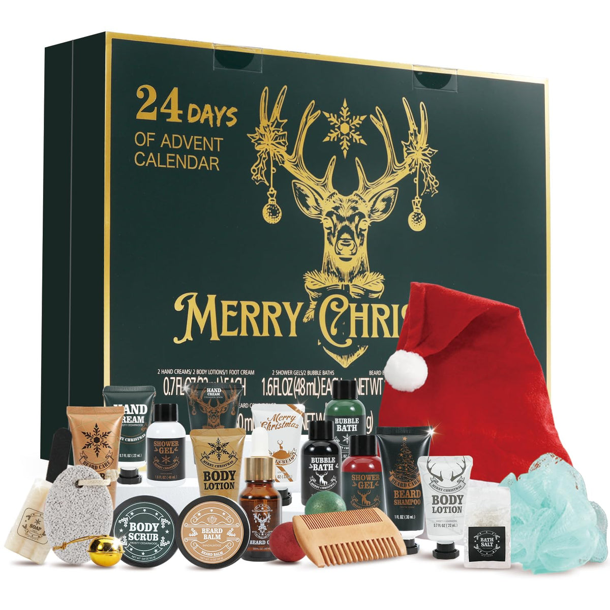 Rinse and Robust Advent Calendar 2025 box ready for gifting and daily skincare reveals.