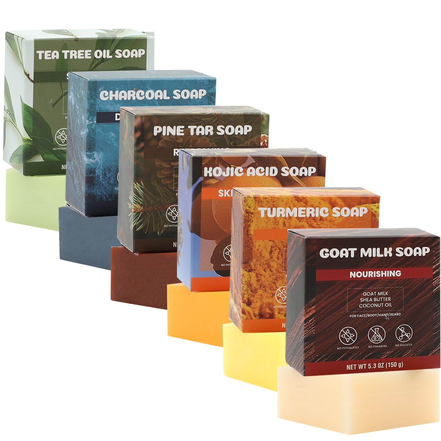 Rinse & Robust cedar bar image; woody scent for a refreshing daily cleanse.