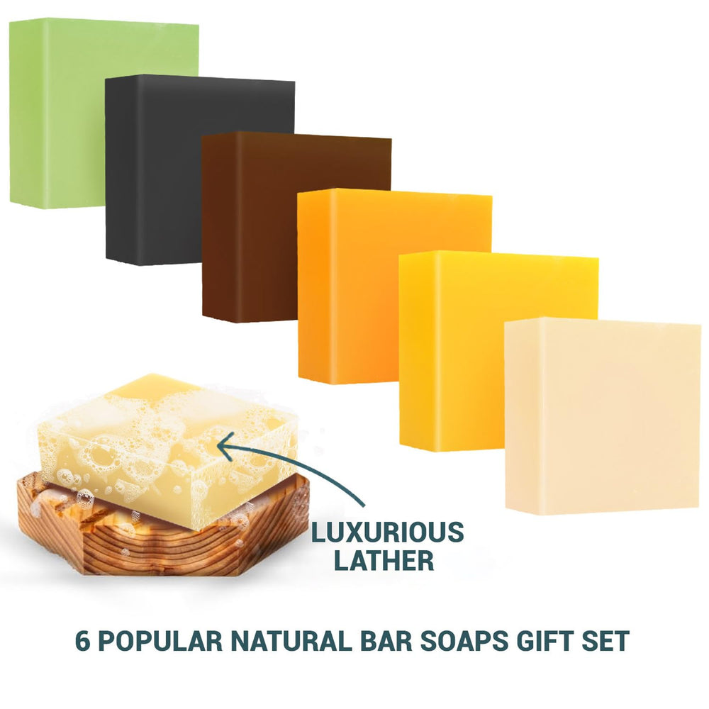 Rinse & Robust sandalwood bar; warm, earthy notes for a spa-like routine.
