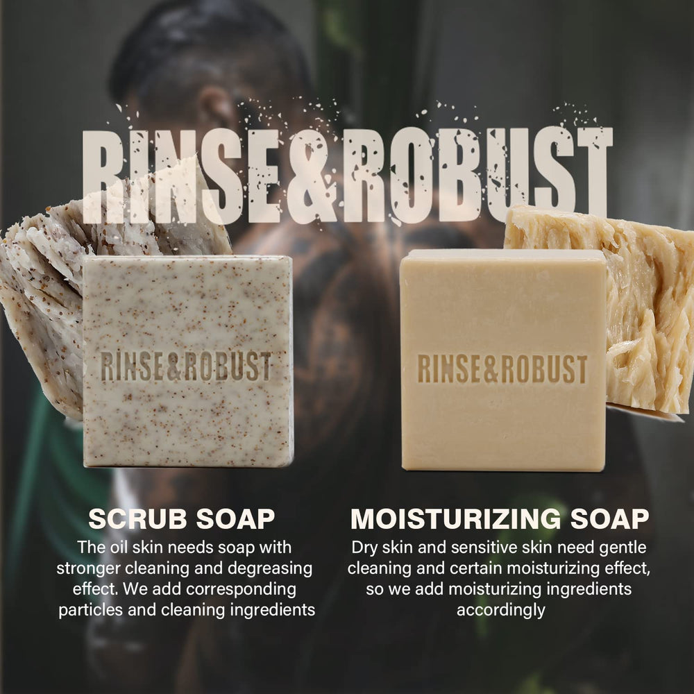 Rinse & Robust six-bar gift set is ideal for gifting.