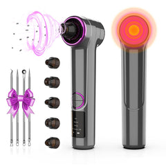 Rinycwa blackhead vacuum nose-head for targeted pore cleaning and oil removal.