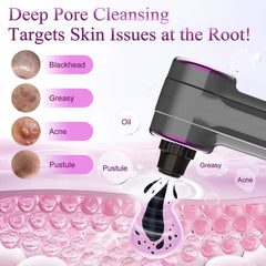 Rinycwa pore cleanser cheek-oval-head for precise deep cleaning and gentle exfoliation.