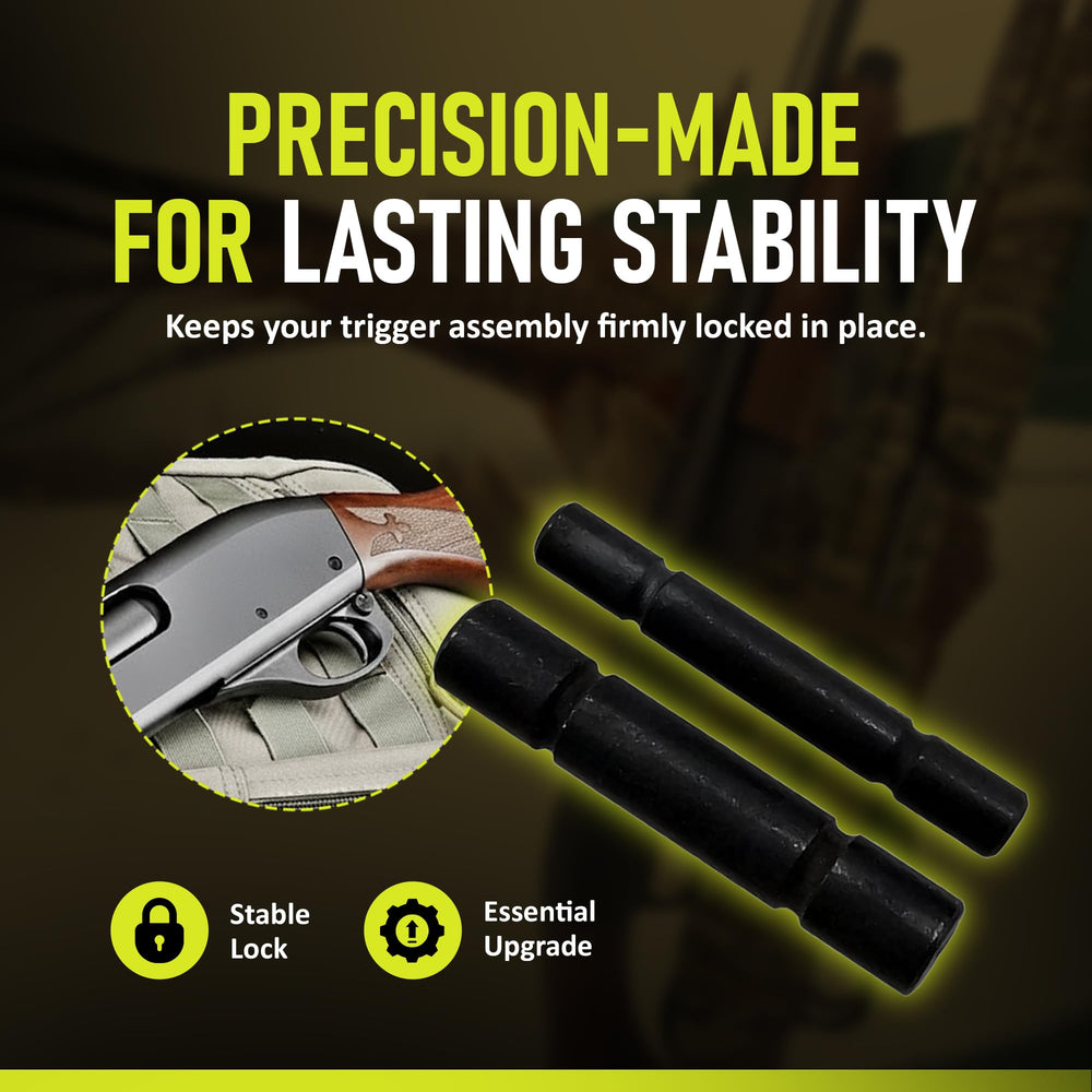 Riot Balls precision trigger pin set close-up highlights durable hardened steel for OEM fit