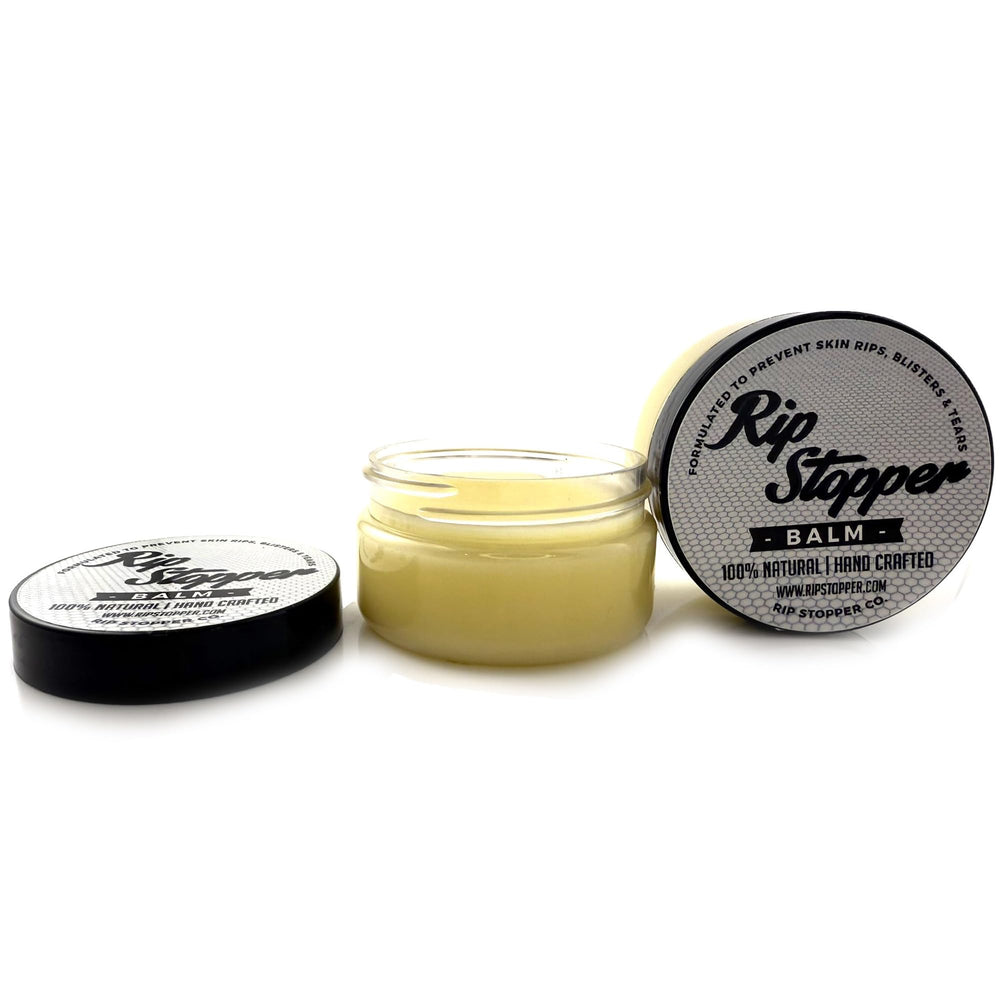 Rip Stopper Balm after beam burn or mat burn during practice