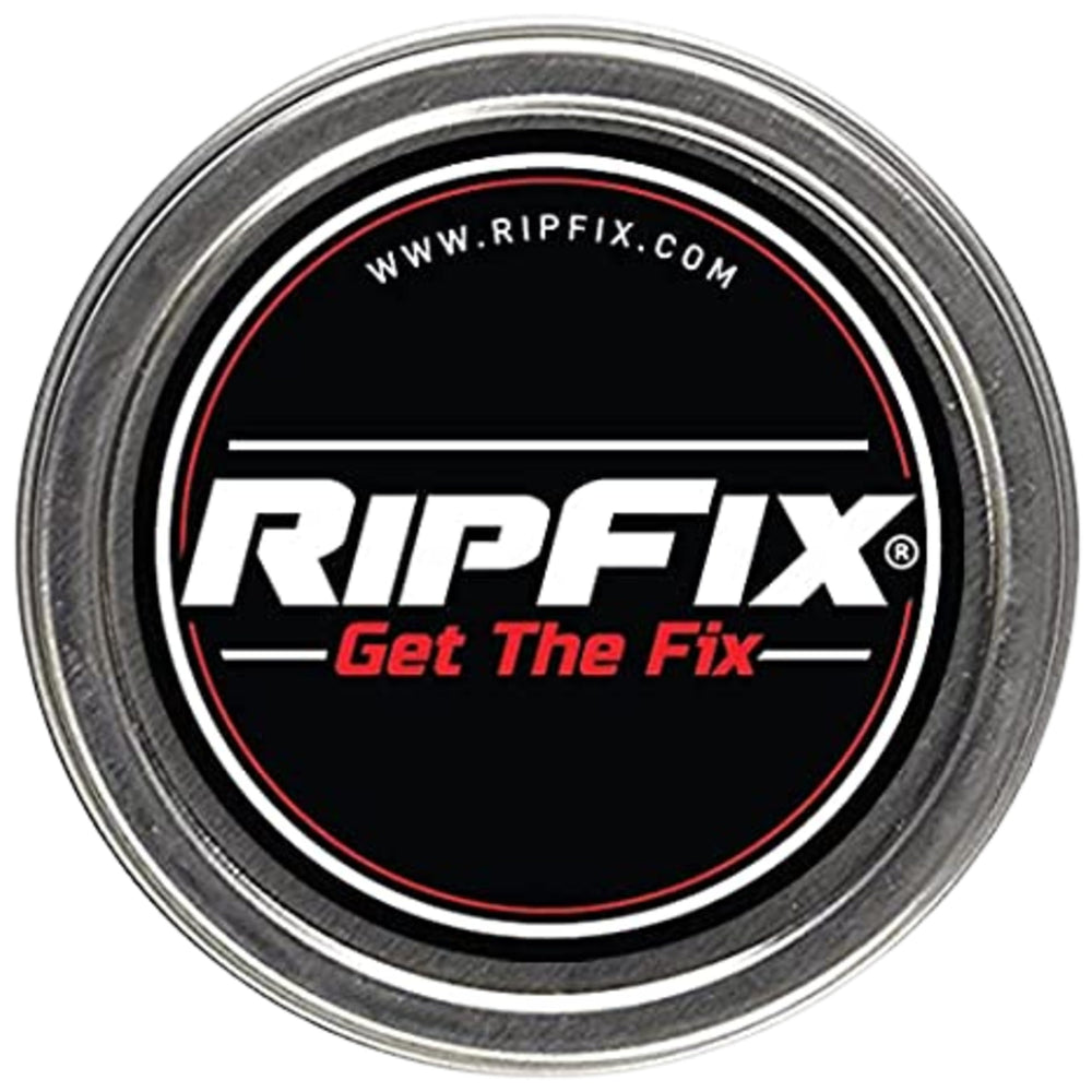 RipFix Hand Repair Balm tin shown for portable on-the-go hand care during workouts