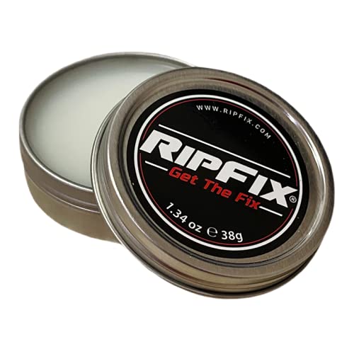 Close-up of RipFix balm texture highlighting moisturizing consistency
