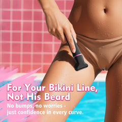 Risina bikini trimmer IPX7 shower-use for safe wet and dry grooming
