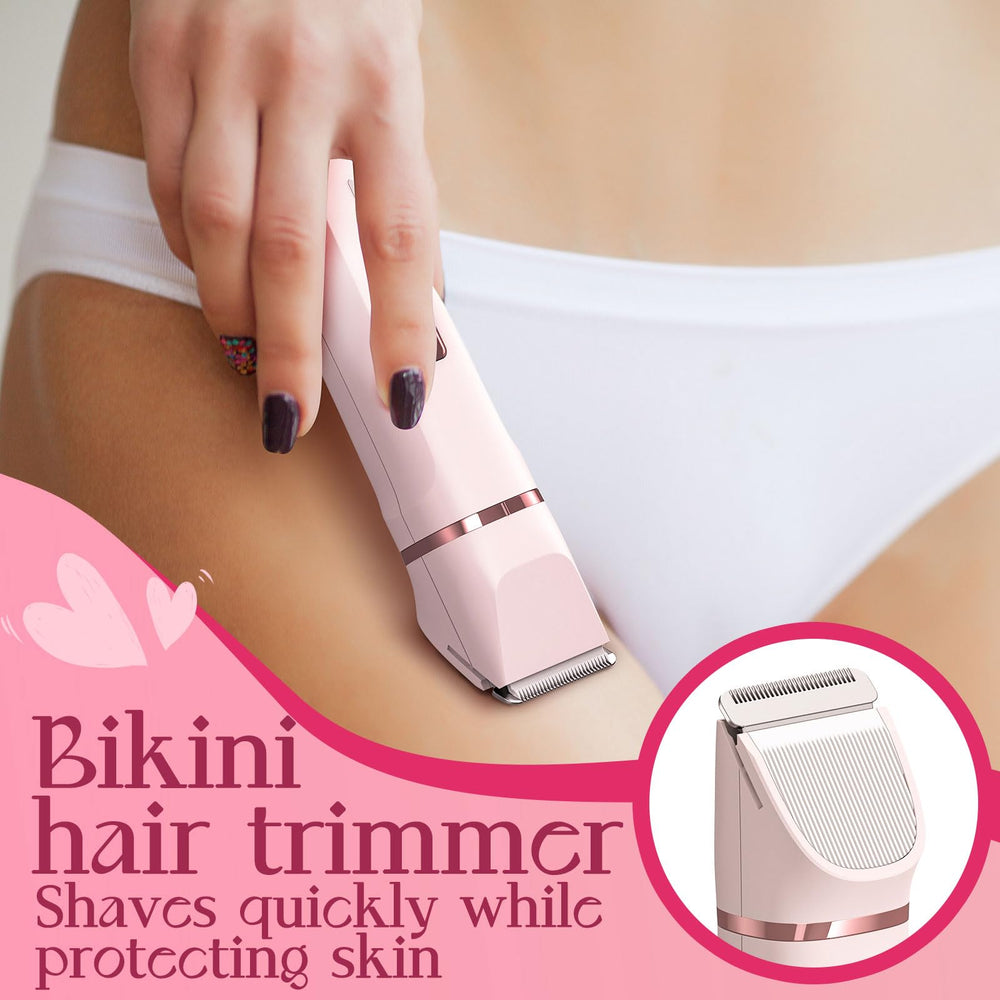 Risina bikini trimmer IPX7 waterproof for wet or dry use