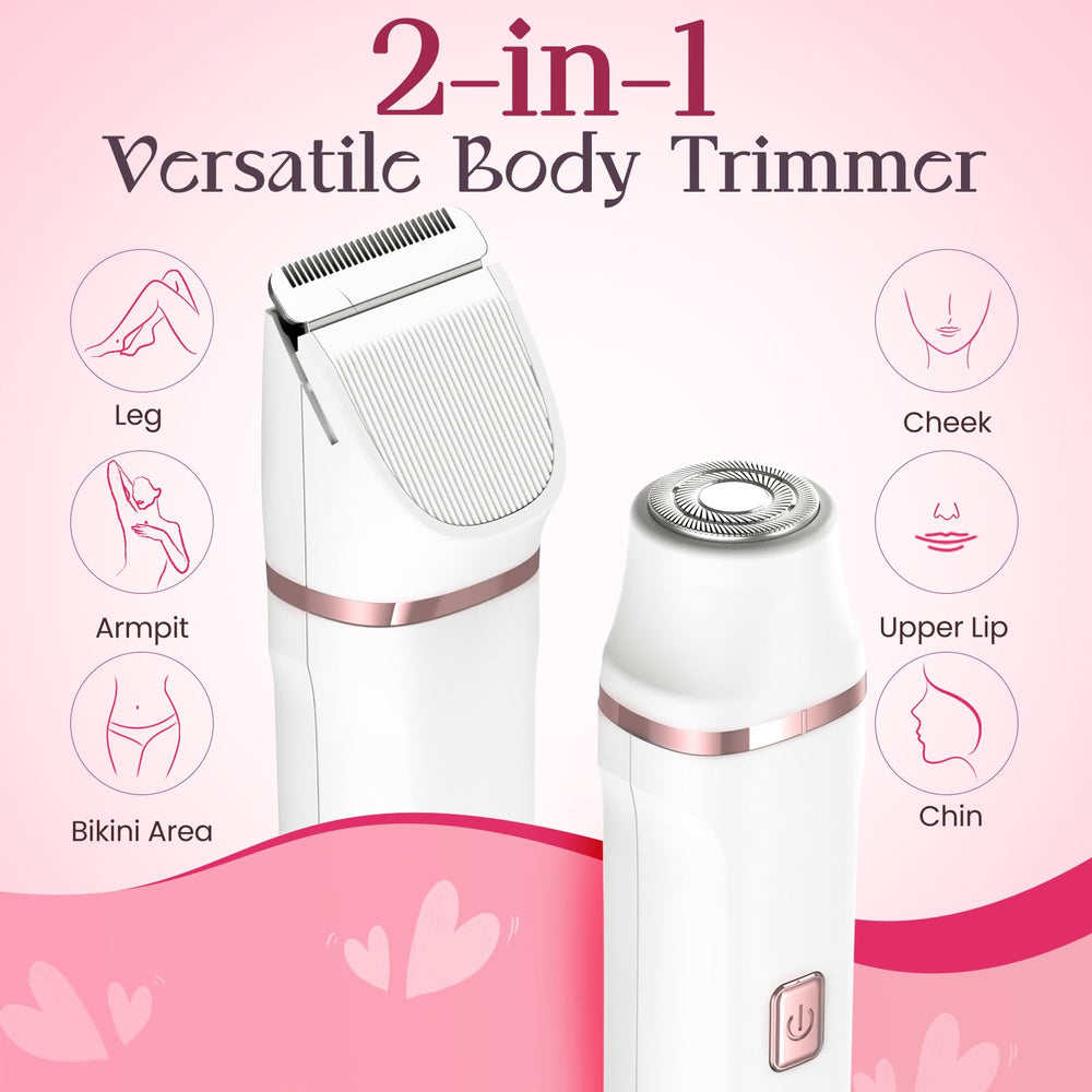 Risina razor with hypoallergenic ceramic blades for sensitive skin