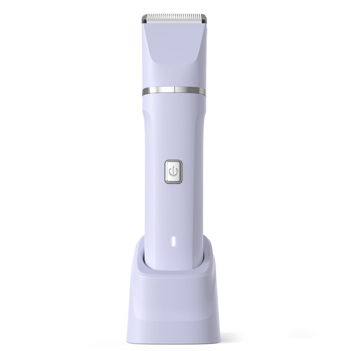 Risina electric razor for women in purple, front view for quick grooming