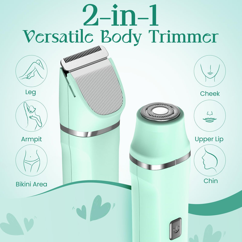 Risina wet/dry groomer ready for use in shower or vanity
