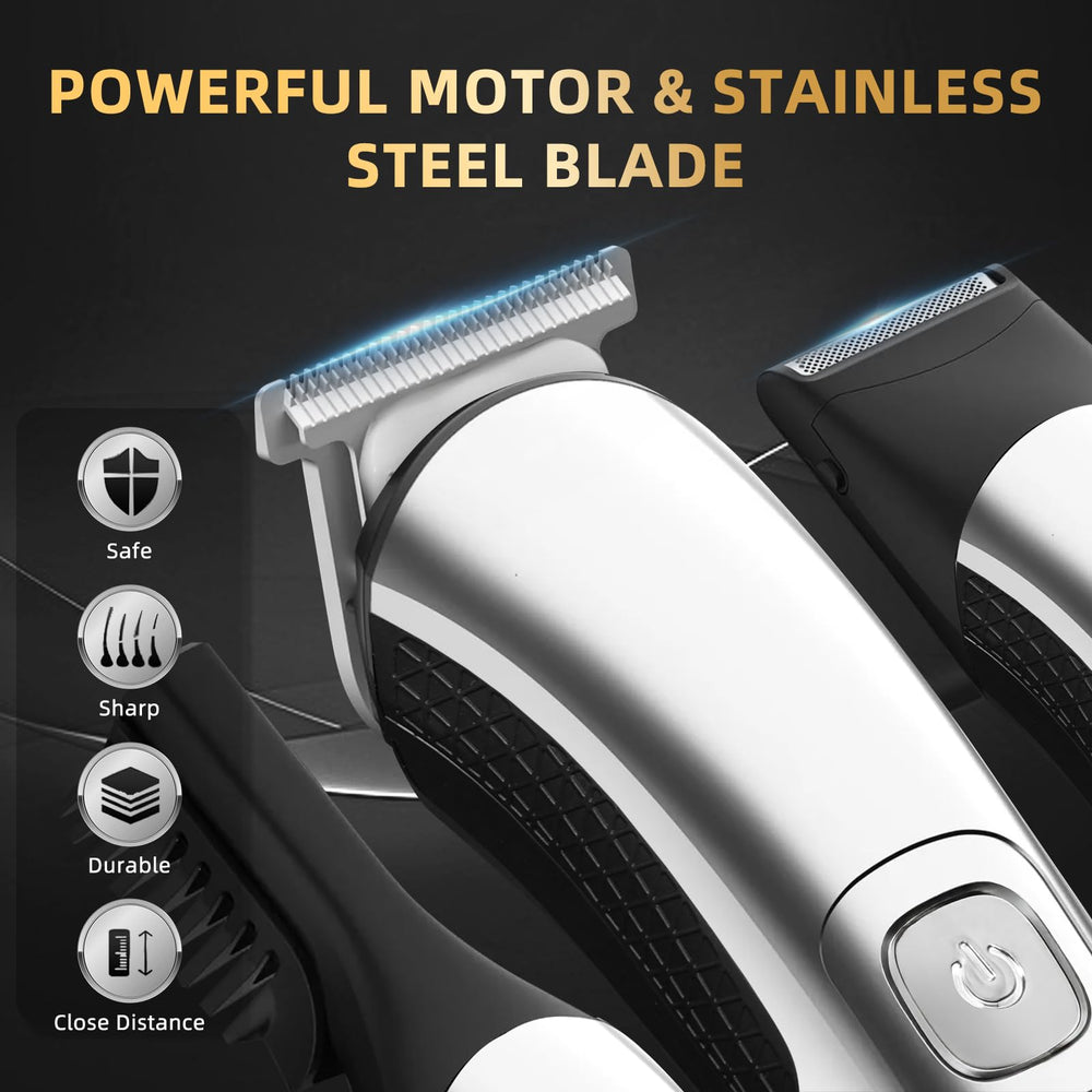 Ritarga beard trimmer length settings zoom demonstrates precise control from 0.5mm to 10mm