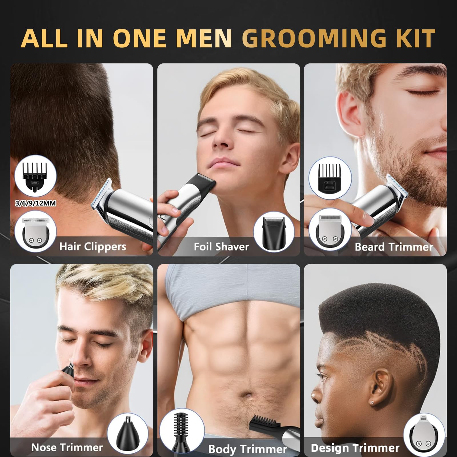 Ritarga cordless grooming kit offers 14-in-1 versatility for comprehensive grooming