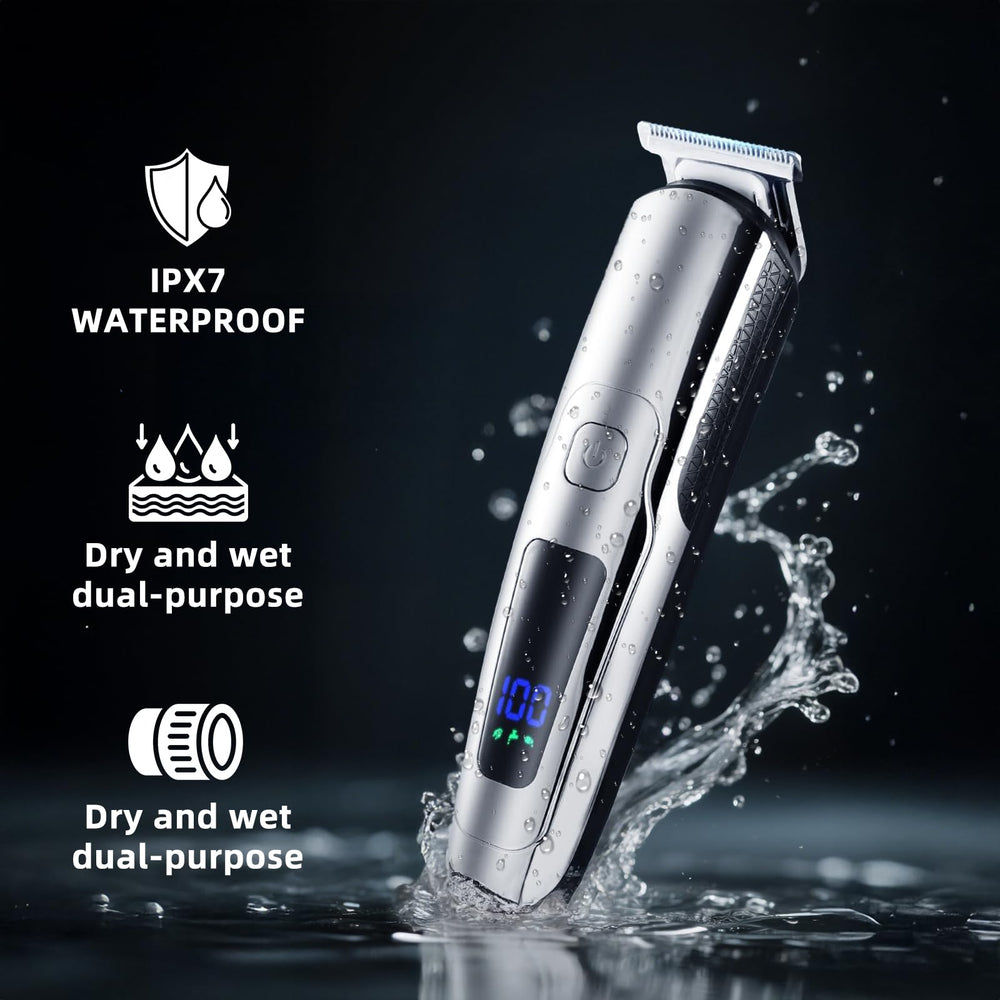 ritarga cordless shaving with rapid USB-C charging for ready grooming.