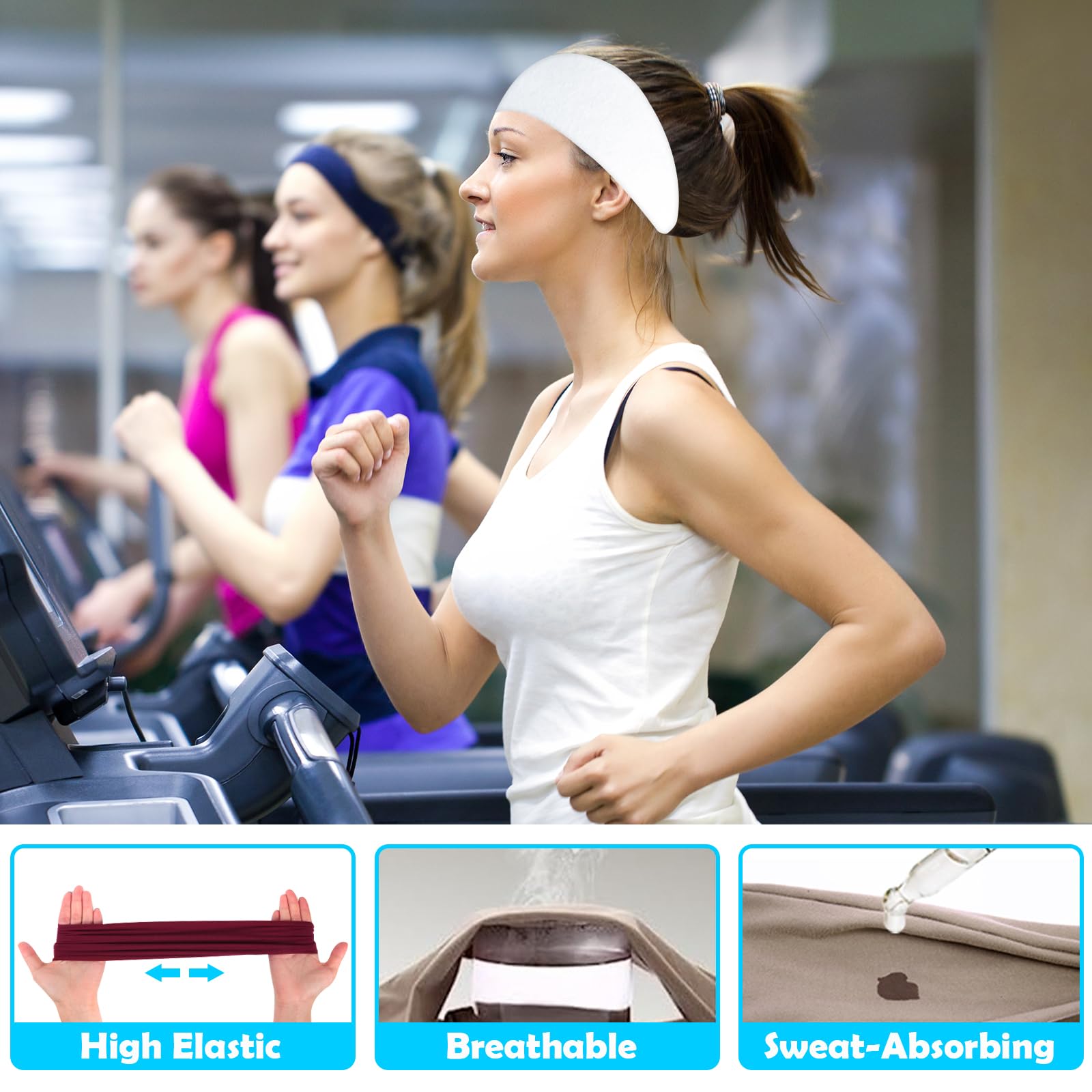 RITOPER durable headband maintains shape across seasons