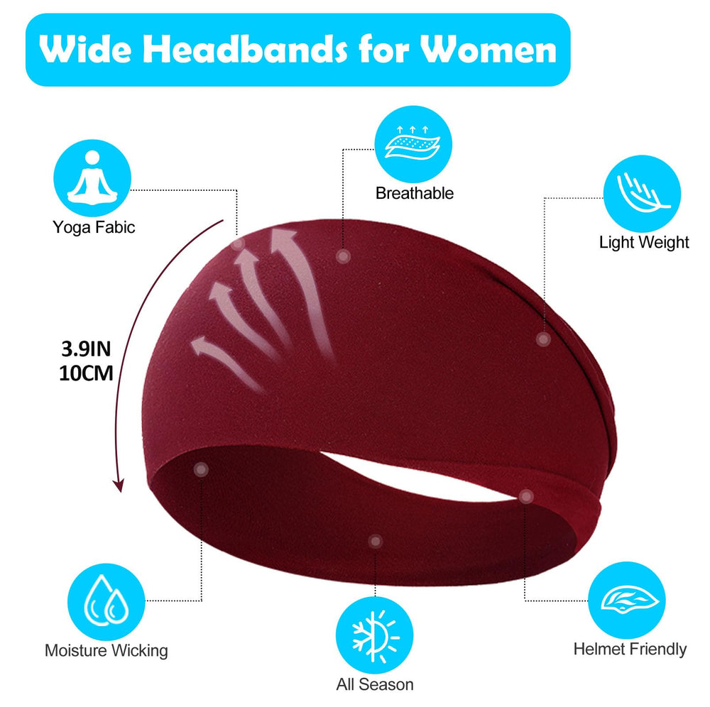 RITOPER headband extending from 9.5 to 13.1 inches for versatile fit
