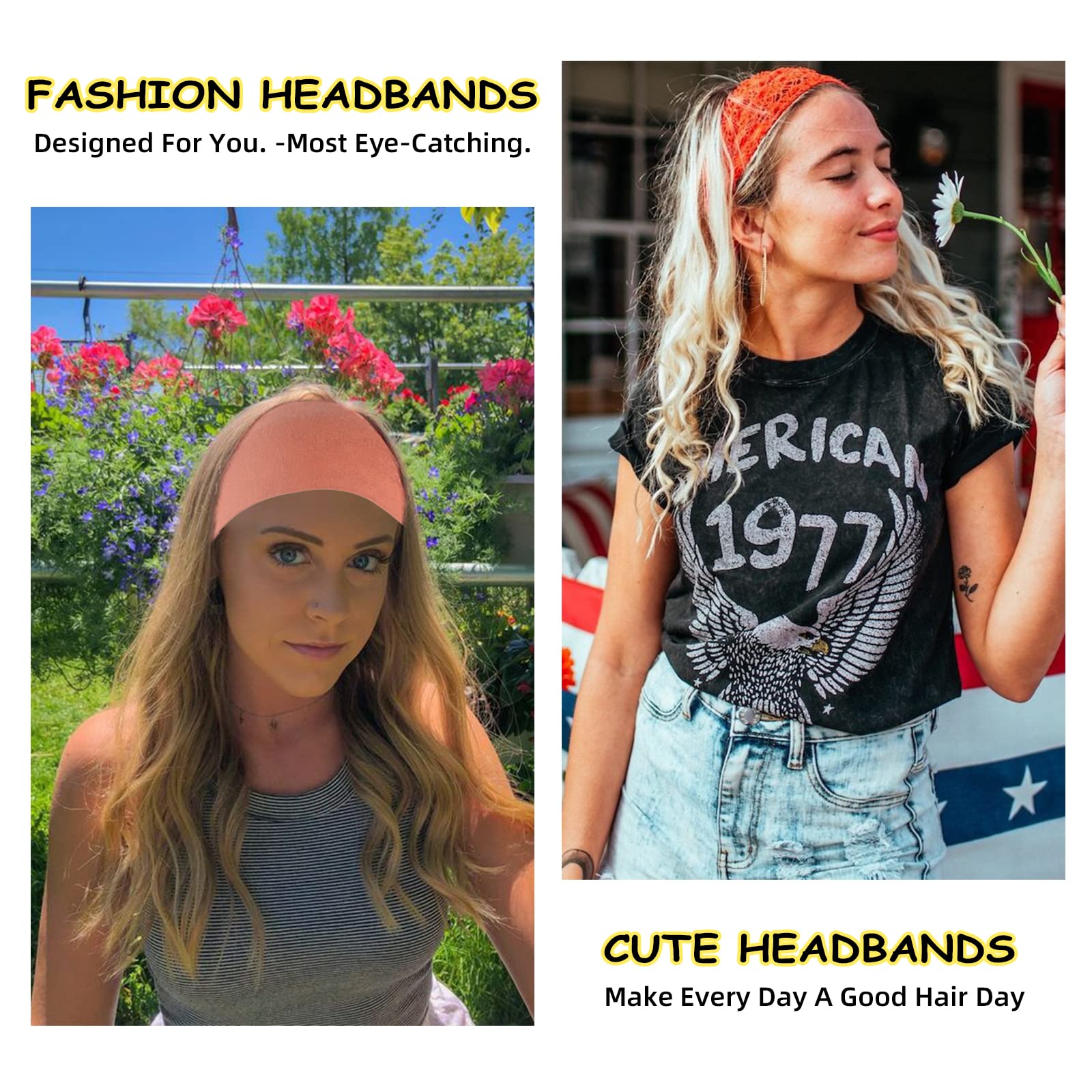 RITOPER headbands durable and shape retaining after stretch.