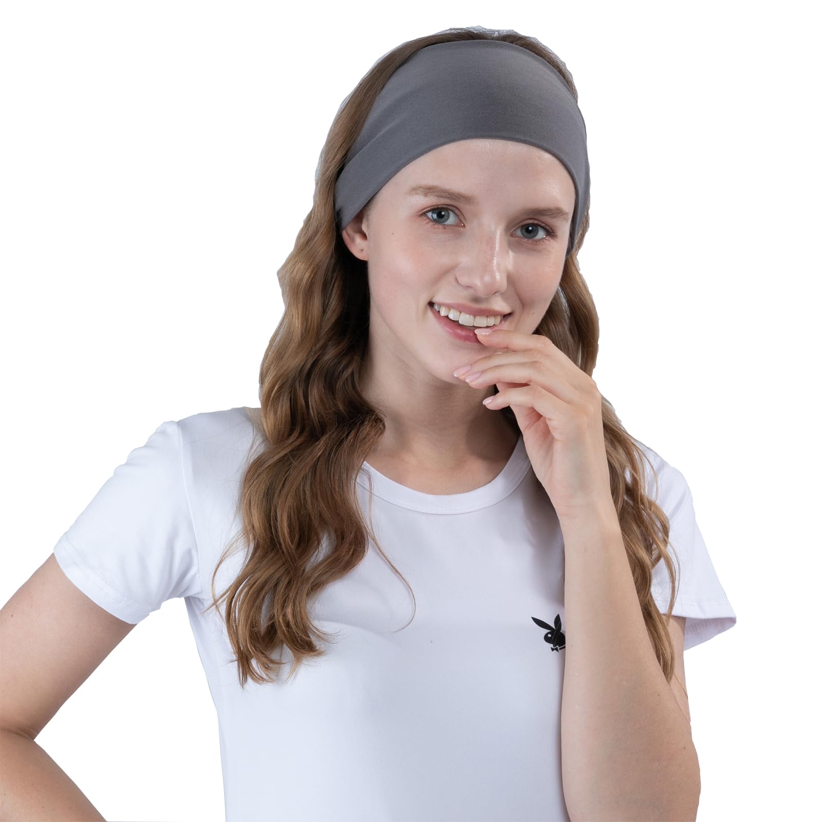 RITOPER yoga headband—sweat-wicking and non-slip during workouts.