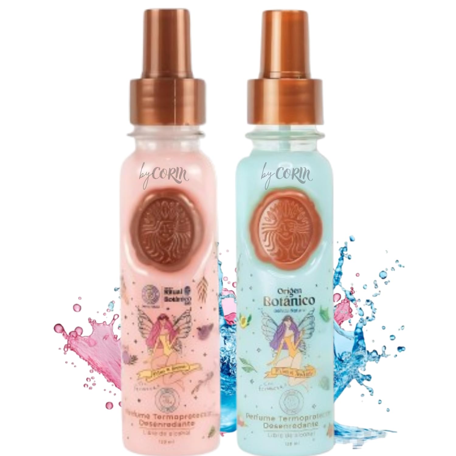 Ritual Botanico hair perfume seduction bottle promotes frizz control and soft shine for daily styling