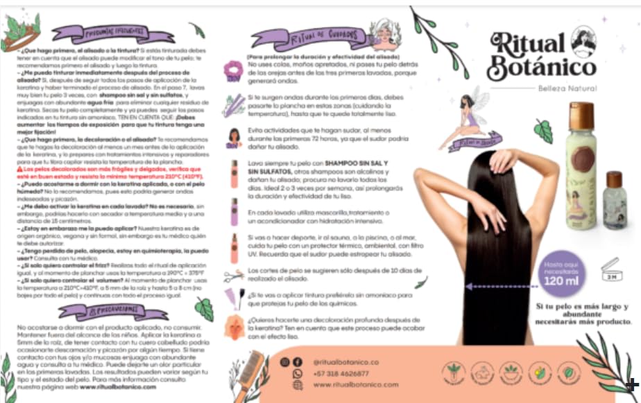 Ritual Botanico tools included for precise application