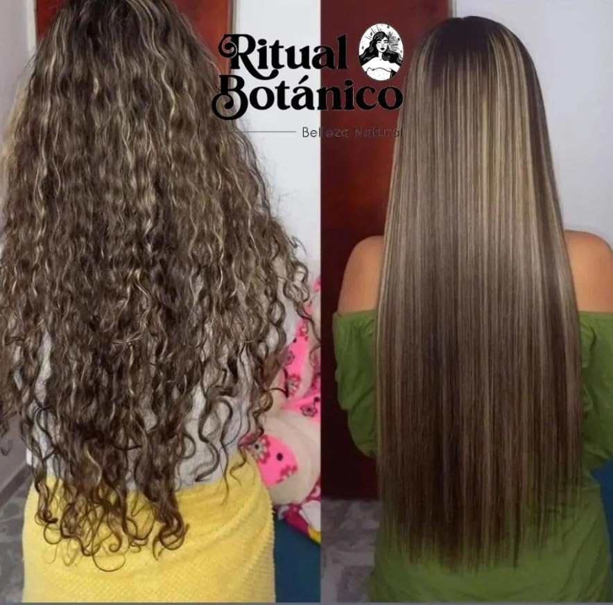Ritual Botanico Organic Keratin long hair results suggest lasting smoothness.