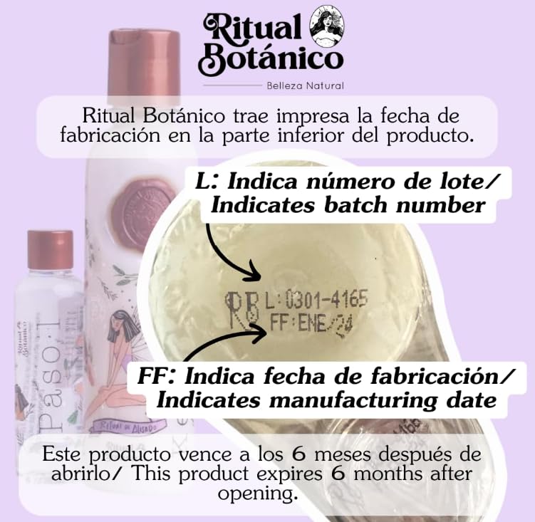 Ritual Botanico Organic Keratin scent hints at refreshing aroma during use.