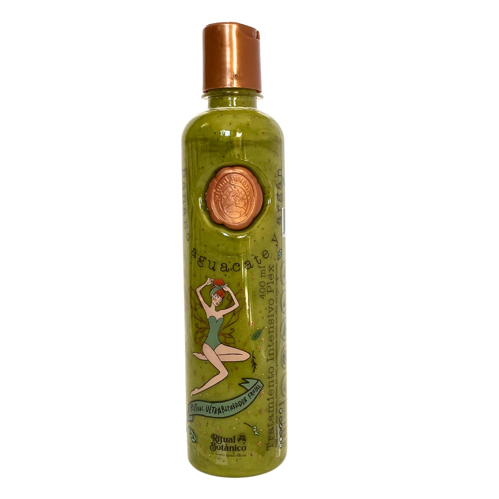 Ritual Botanico Intensive Plex Treatment bottle with banana and argan delivering deep hydration