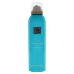 RITUALS The Ritual of Karma foaming shower gel bottle pour promotes gentle cleanse and silky skin.