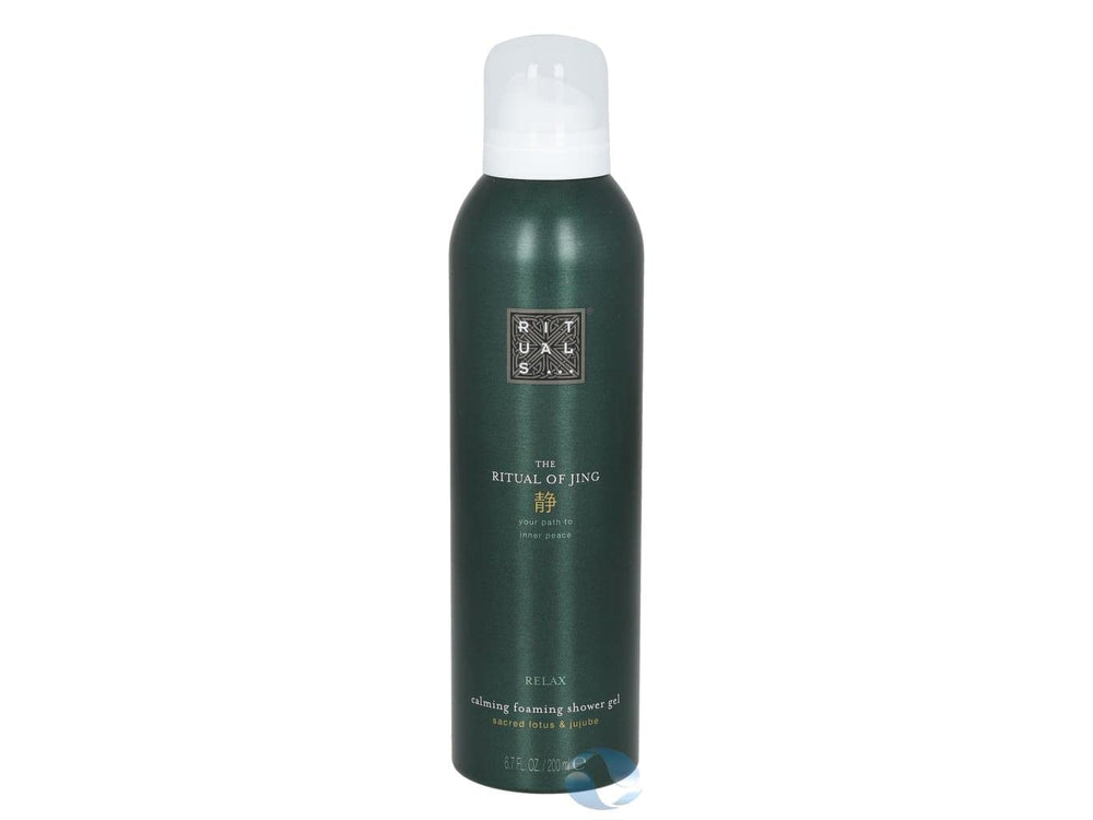 RITUALS Ritual of Jing foaming shower gel bottle enables calming cleansing ritual