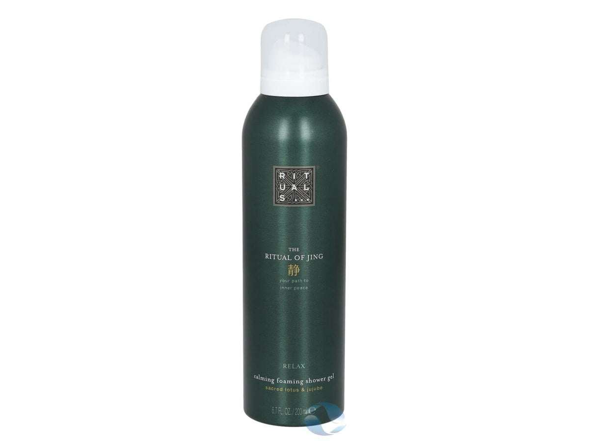 RITUALS Ritual of Jing foaming shower gel bottle enables calming cleansing ritual