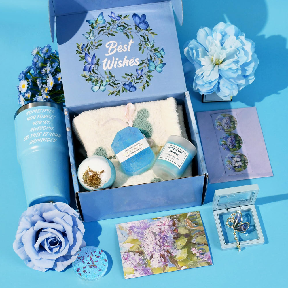 RIYA best friend spa set illustrates versatile use for birthdays and get-well moments.