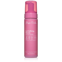 Rizos Curls Curl Defining Mousse bottle front with lightweight hold for voluminous curls