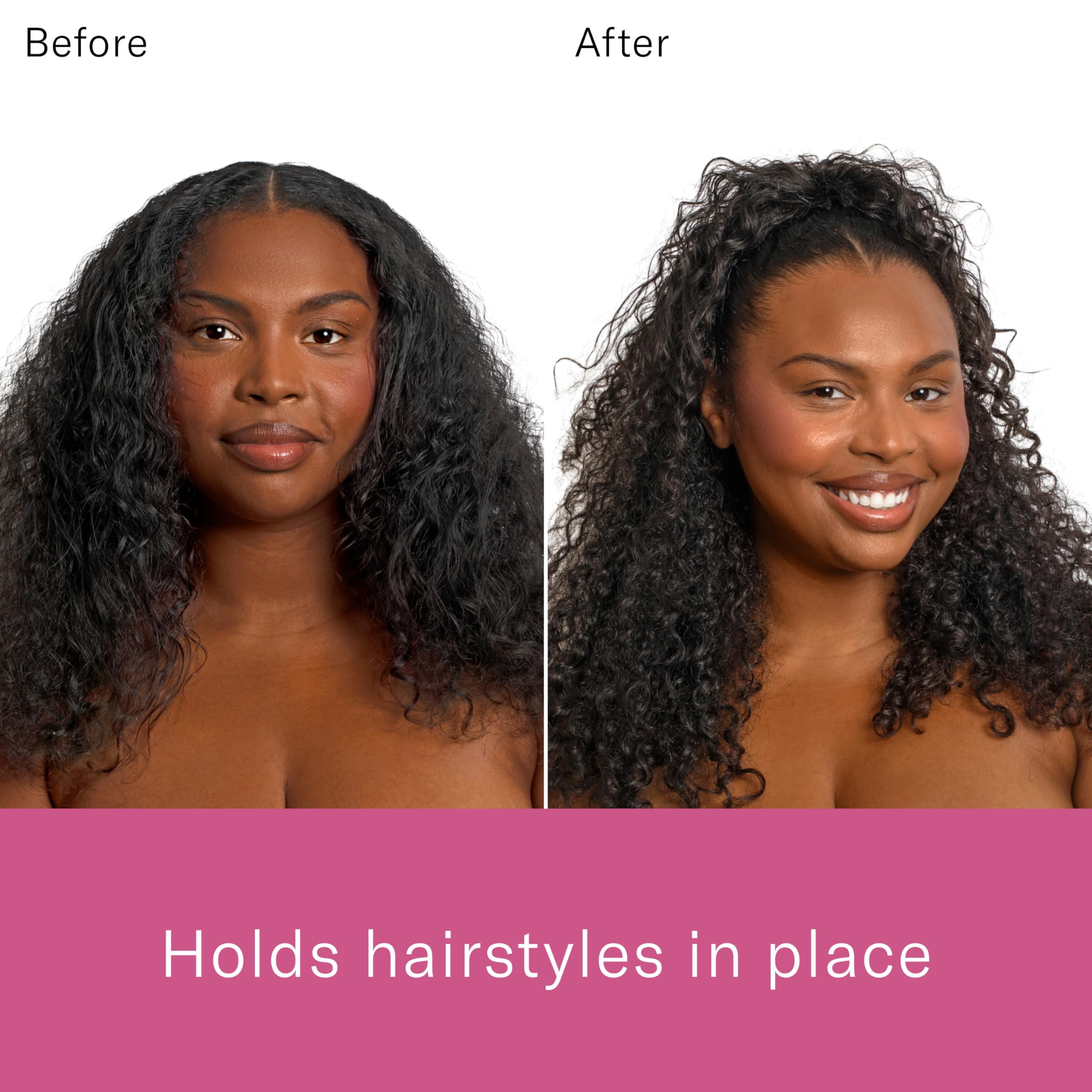 Rizos Curls Hair Wax Stick nourishes with castor and babassu oils.