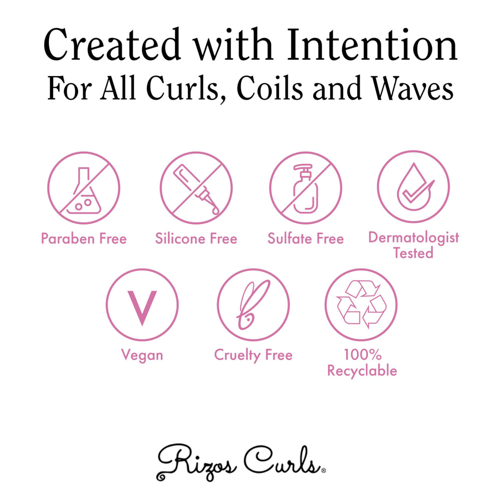 Rizos Curls finish delivers frizz-free shine and soft touch after styling.