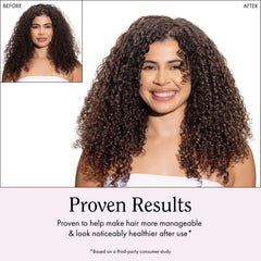 Rizos Curls Light Hold Gel tube provides weightless hold and added shine.
