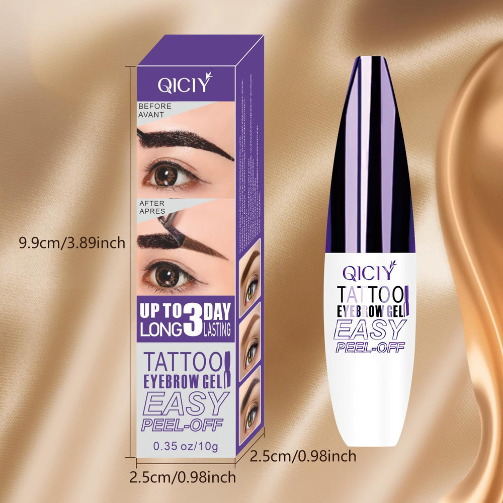 Rliolouo QICIY brow gel waterproof and sweatproof during activity.