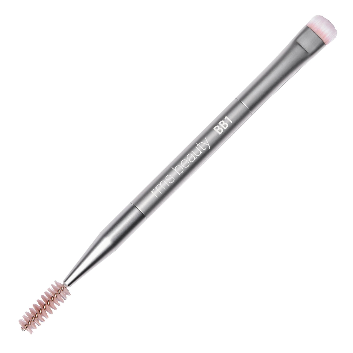 RMS Beauty Back2Brow dual-sided brush for easy, natural brow shaping.