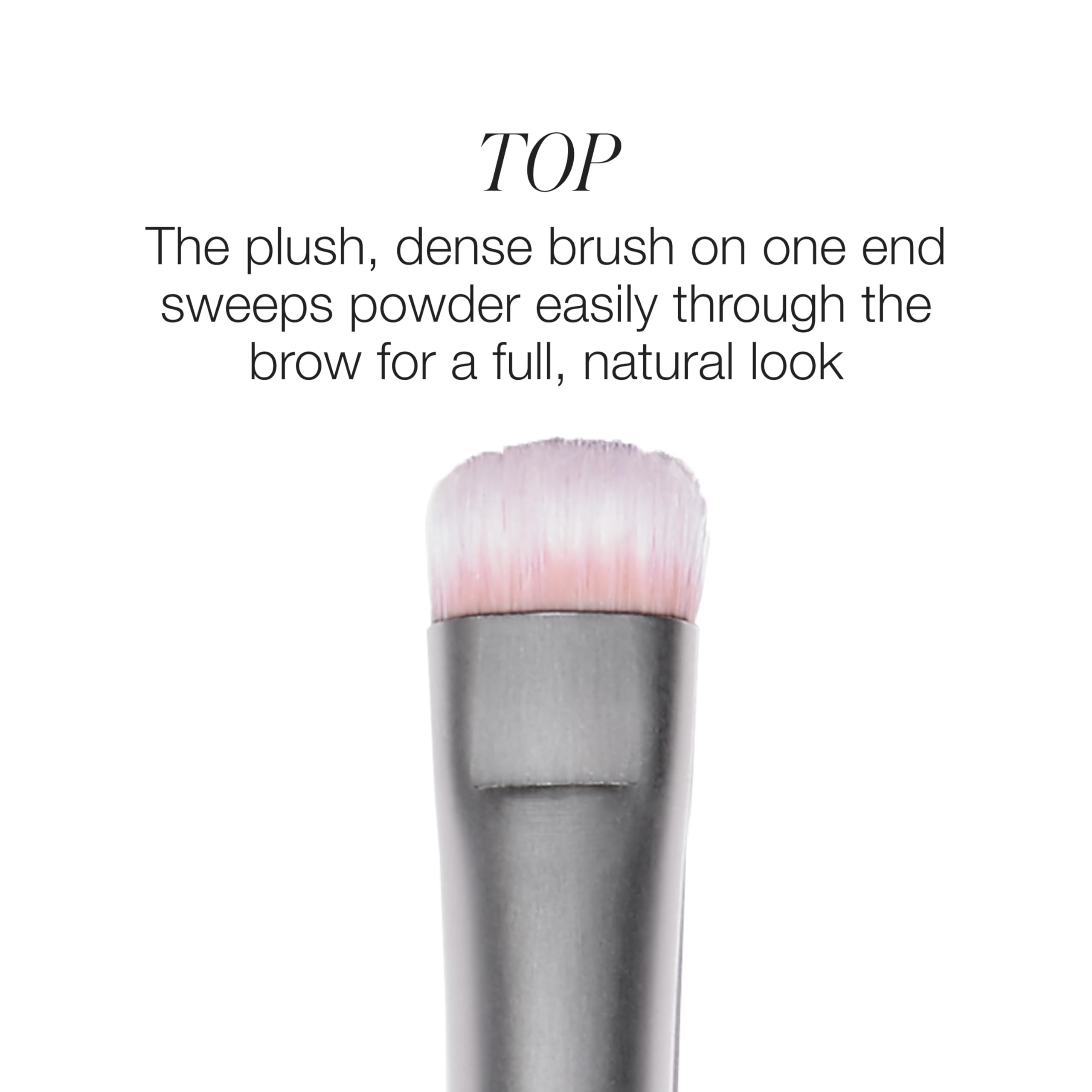 RMS Beauty Back2Brow spoolie close-up showing shaping aid.