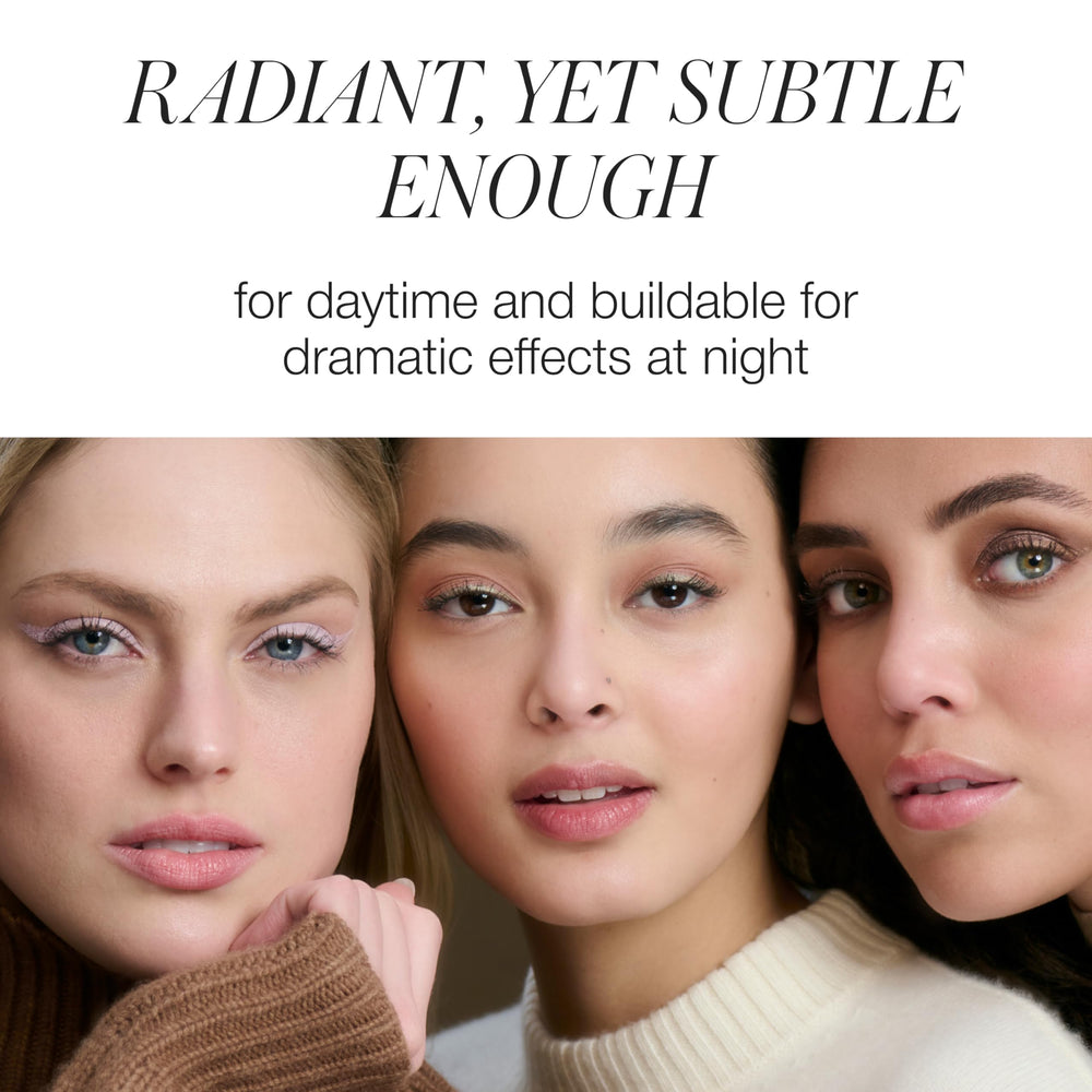 RMS Beauty Cashmere Matte Eyelights close-up swatch on skin, natural matte
