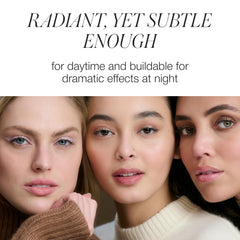 RMS Beauty Cashmere Matte Eyelights close-up swatch on skin, natural matte